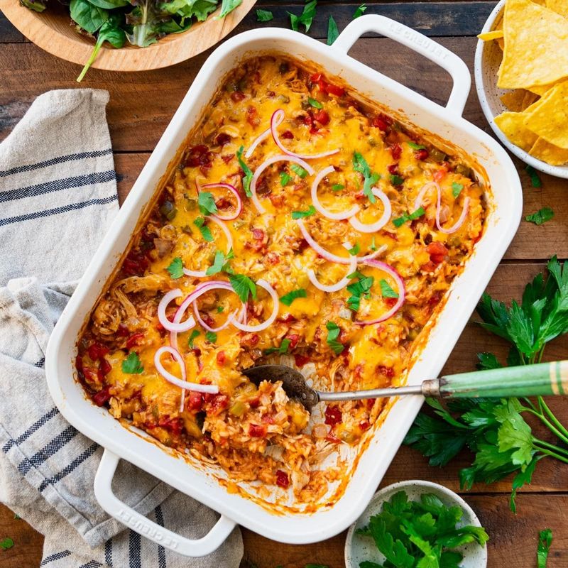Chicken Fajita Casserole