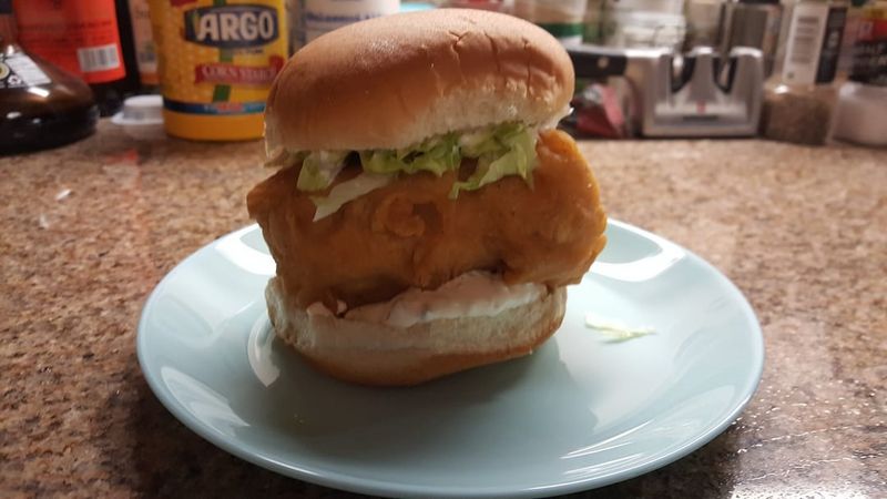 Hardee’s Beer Battered Fish Sandwich