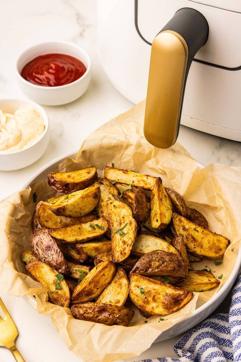 Air Fryer Potato Wedges