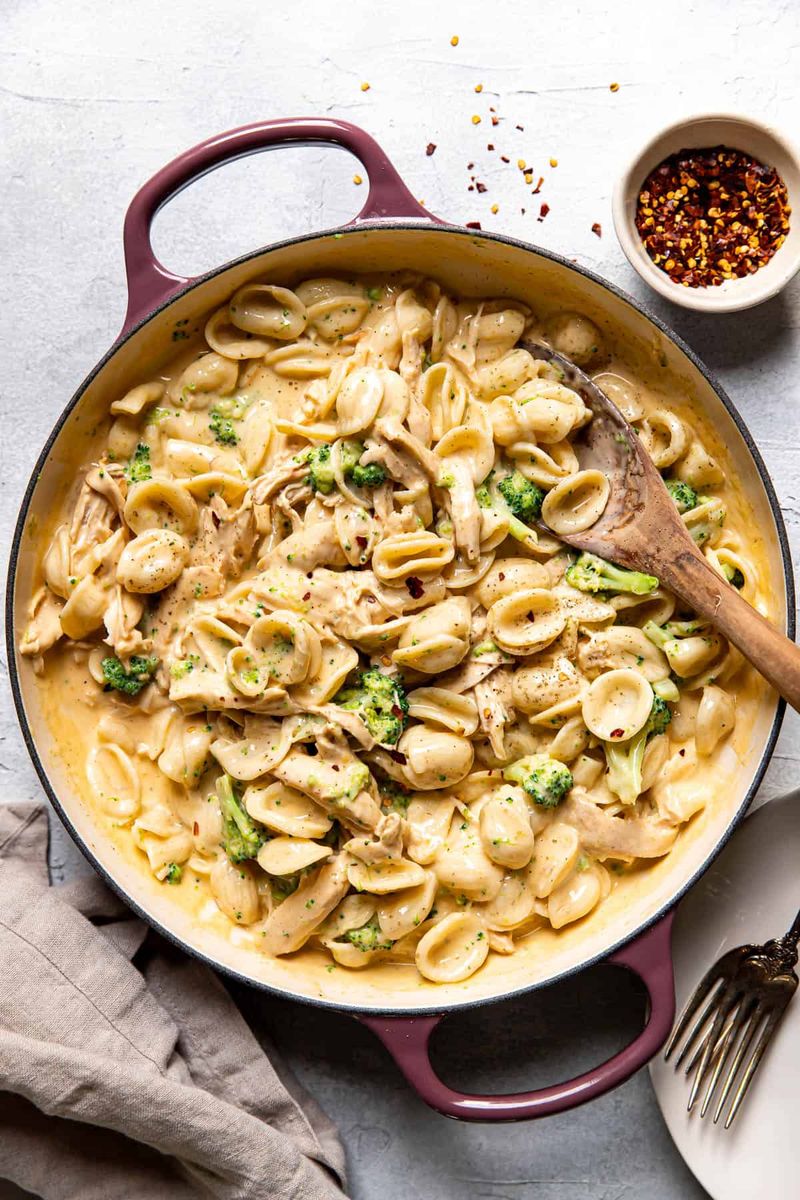 Chicken and Broccoli Mac and Cheese