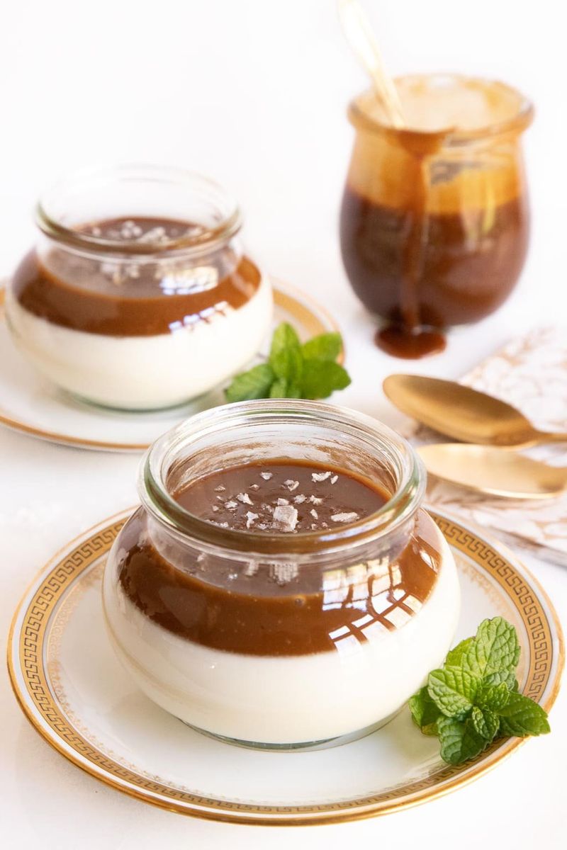 Caramel Panna Cotta Parfaits