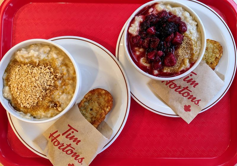 Tim Hortons Oatmeal
