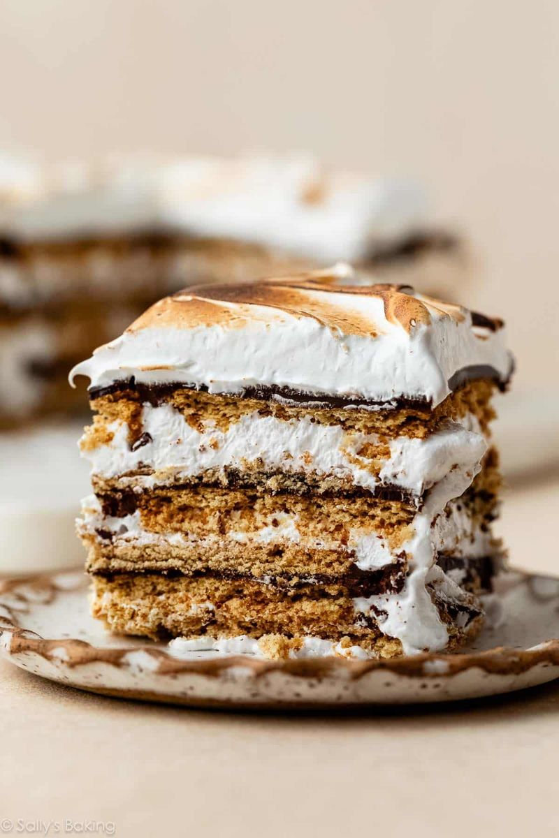 Smore Icebox Squares
