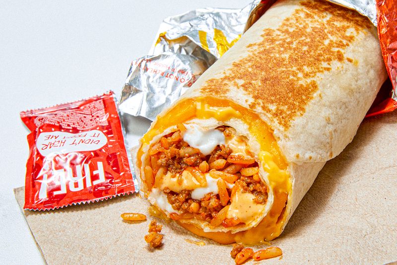 Beefy Crunch Burrito