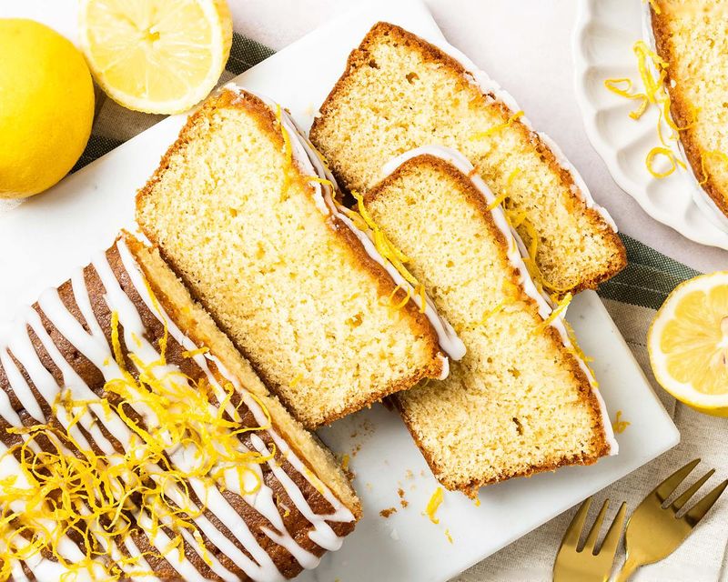 Lemon Loaf and Black Tea