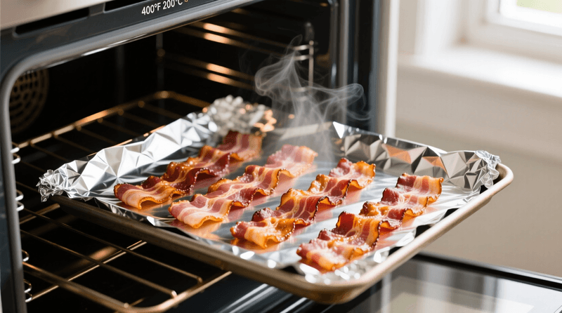 Cover loosely with another sheet of foil