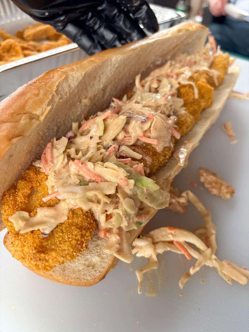 Arkansas - Fried Catfish Po' Boy
