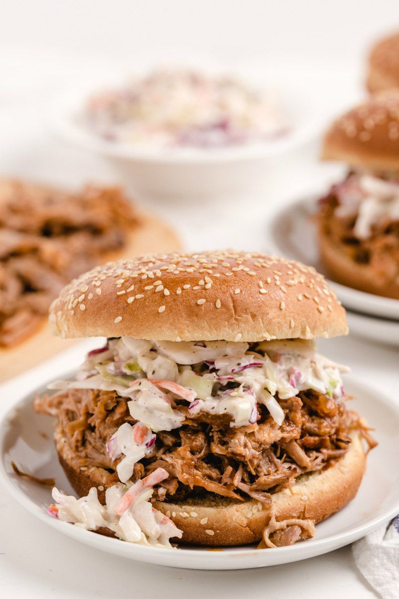 Pulled Pork BBQ Sandwich (North Carolina)