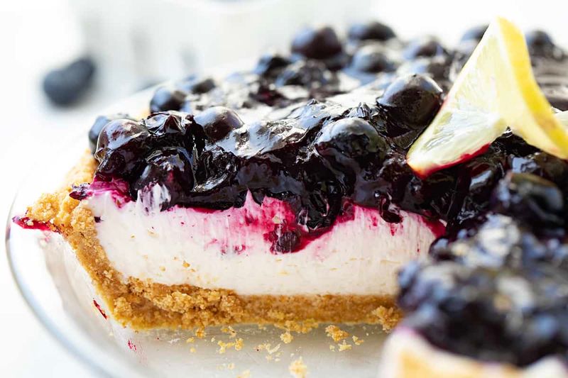 Blueberry Cream Dessert (Alaska)