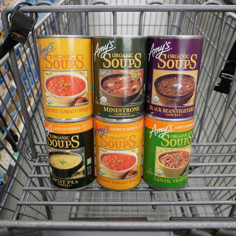 Canned Soup (Hearty, Low-Sodium Choices)