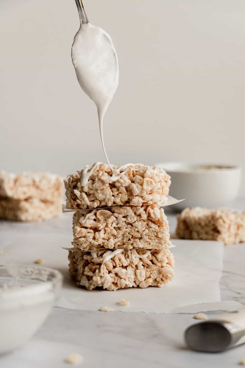 Fluff Rice Krispie Treats