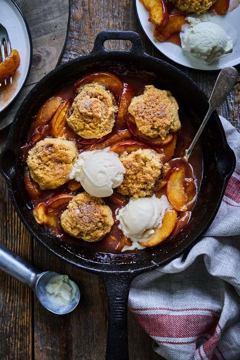 Peach Cobbler (Biscuit-Top or Batter-Style)