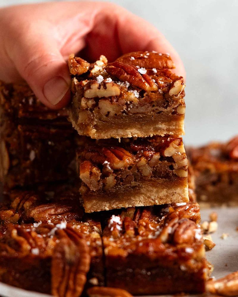 No-Bake Pecan Pie Bars