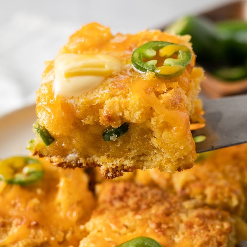 Jalapeño Cheddar Jiffy Cornbread