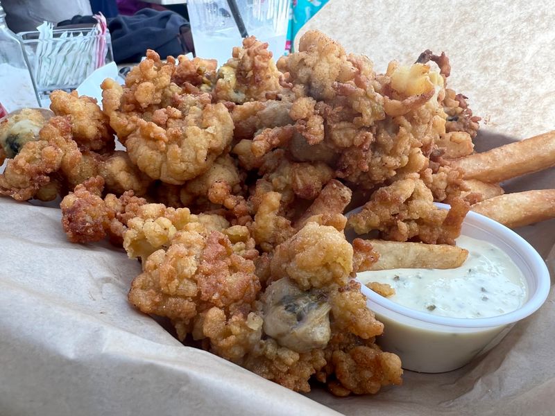 Fried Clams With Belly