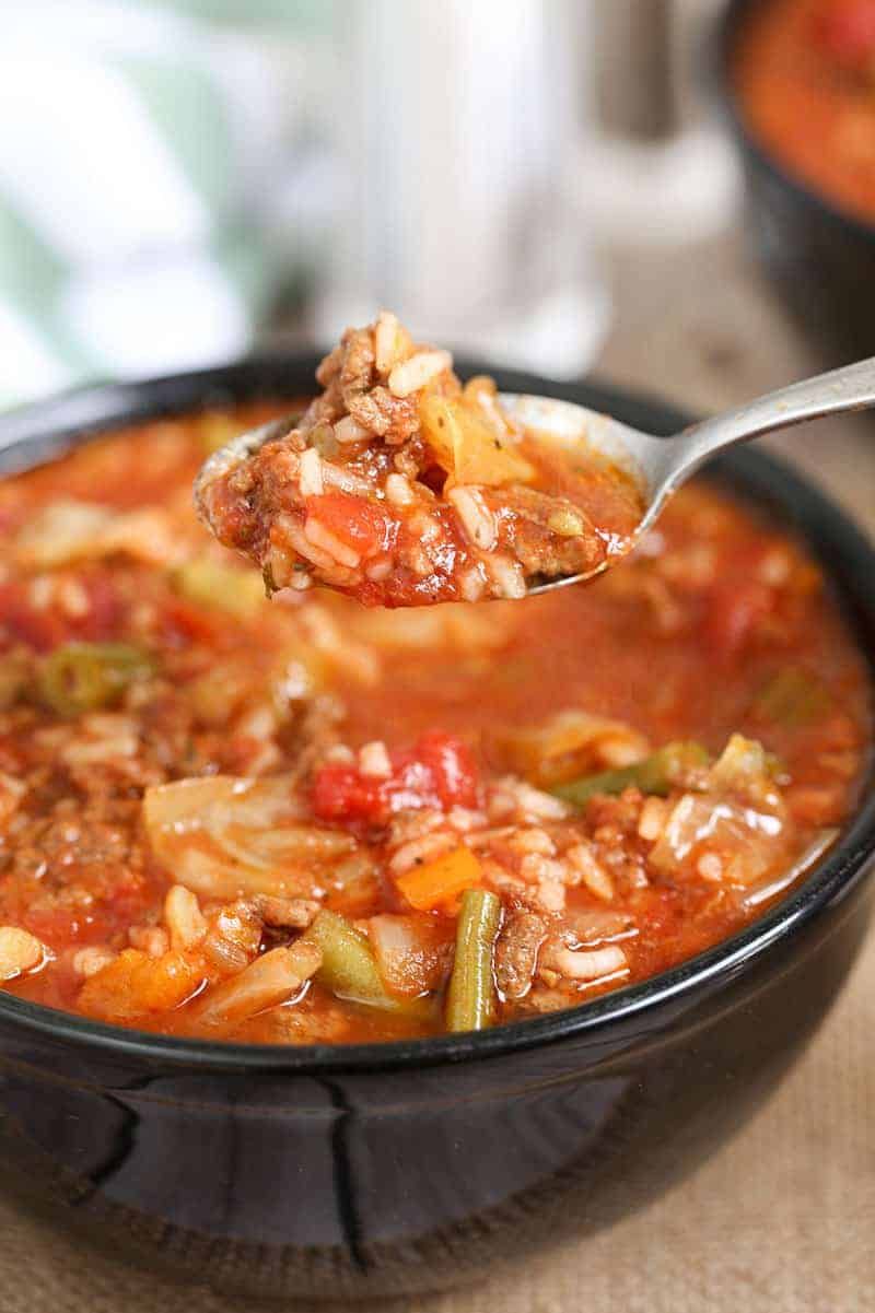 Cabbage Roll Soup