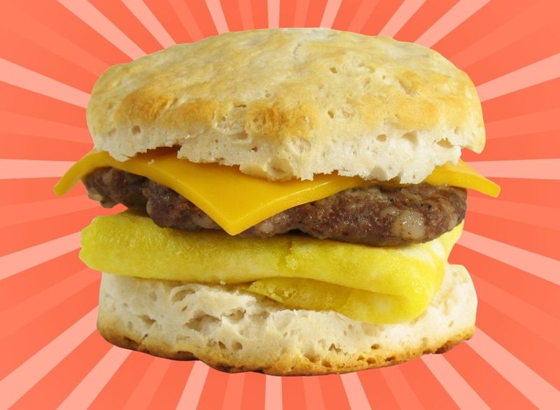 Drive-thru breakfast sandwiches