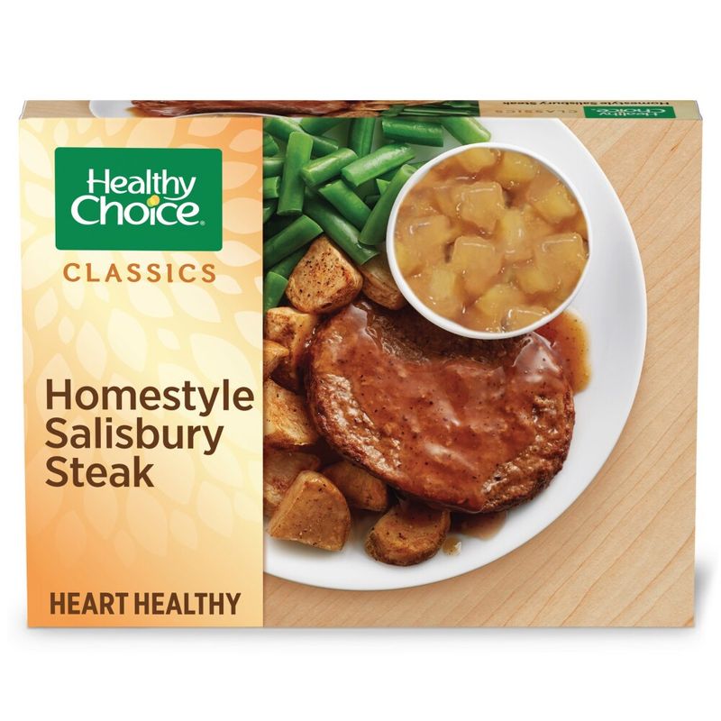 Healthy Choice Simply Steamers Salisbury Steak-style