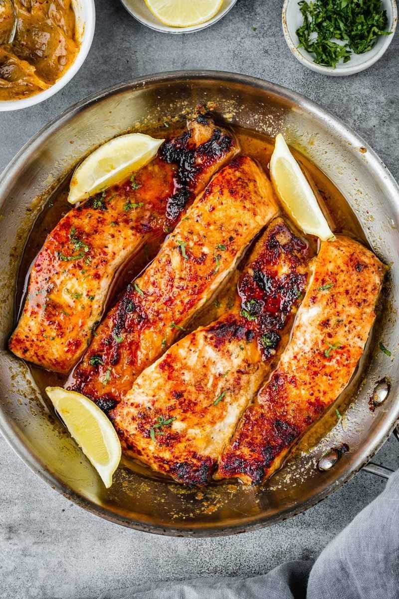 Cajun Butter Salmon