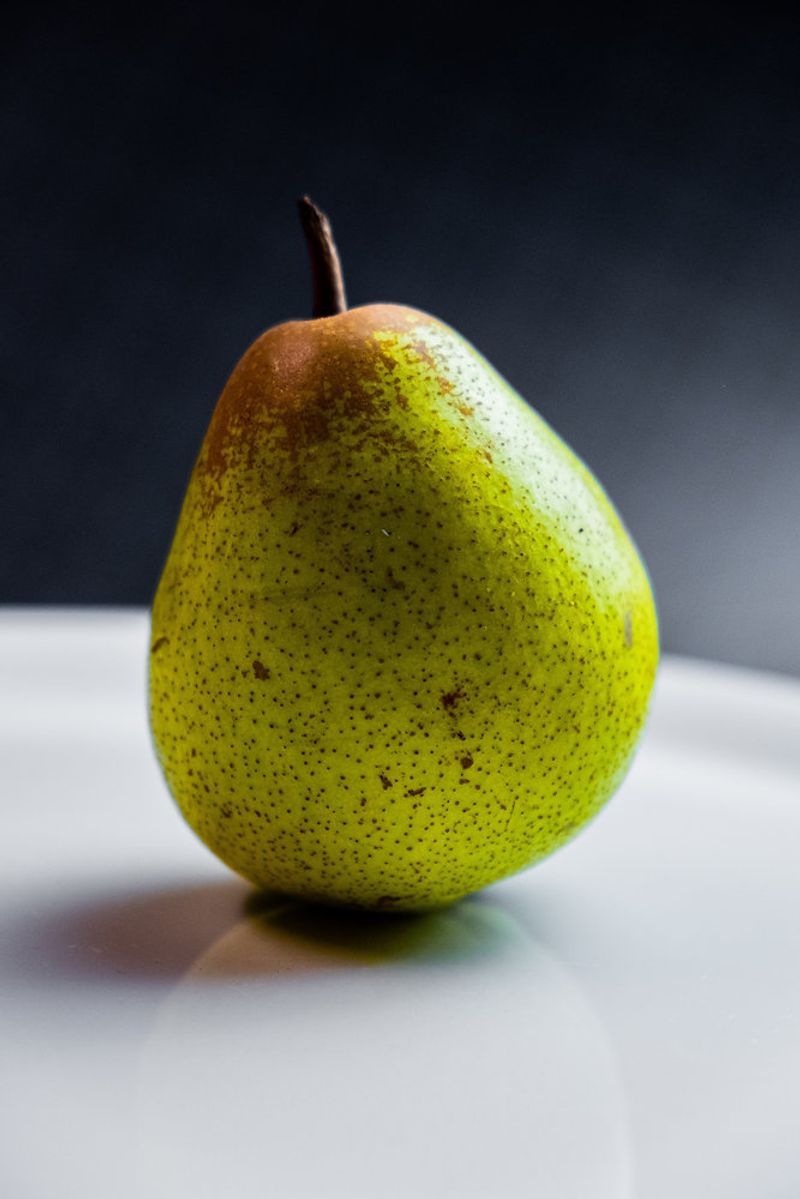 Pears (with the skin)