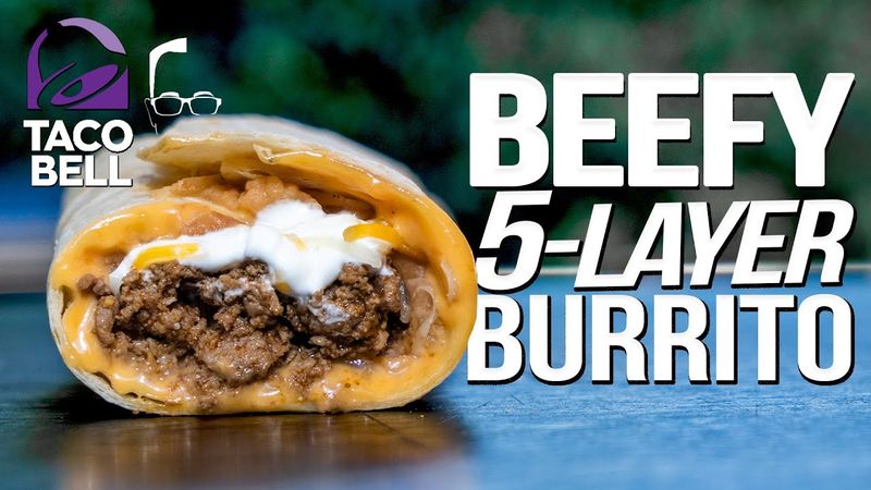 Taco Bell Beefy 5-Layer Burrito