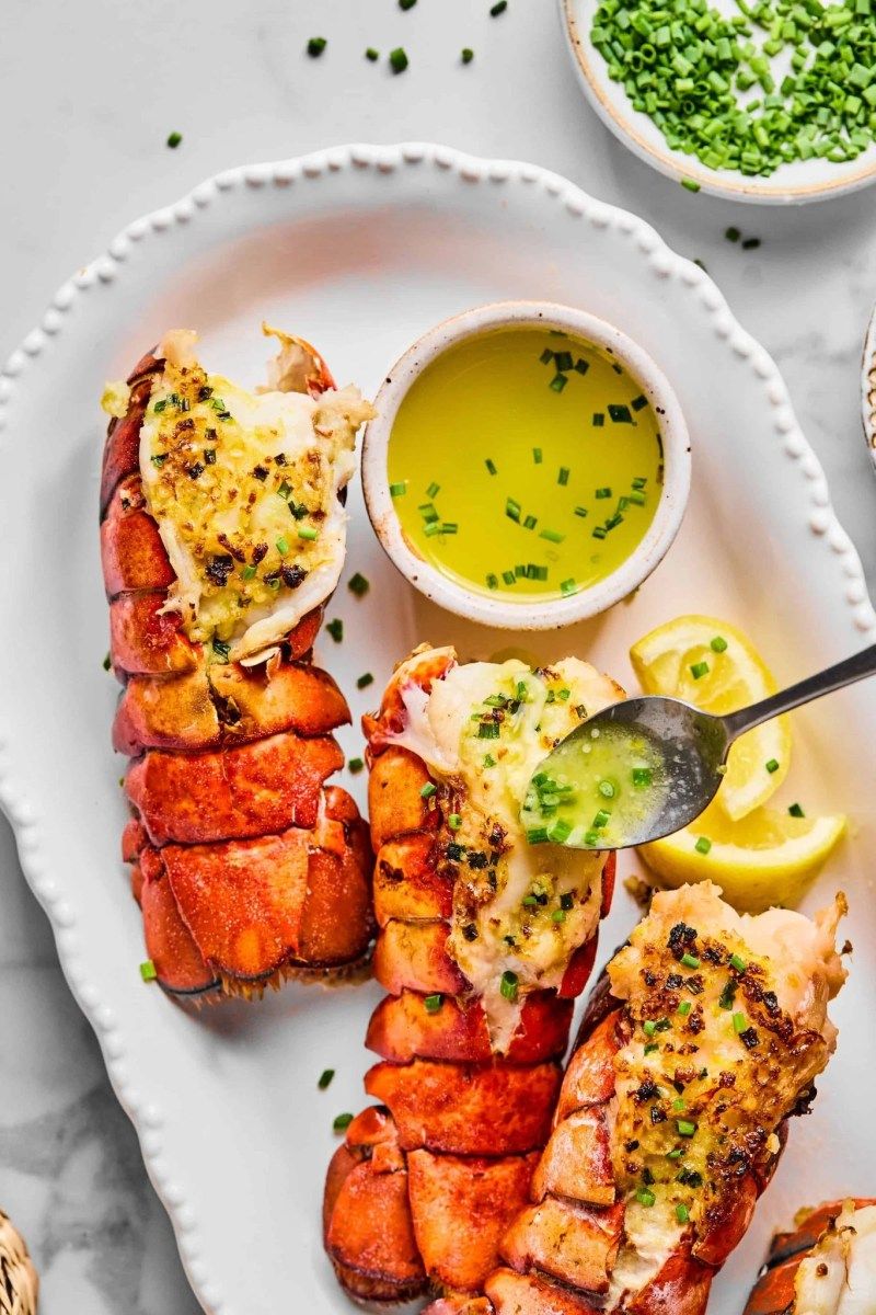 Lobster with drawn butter