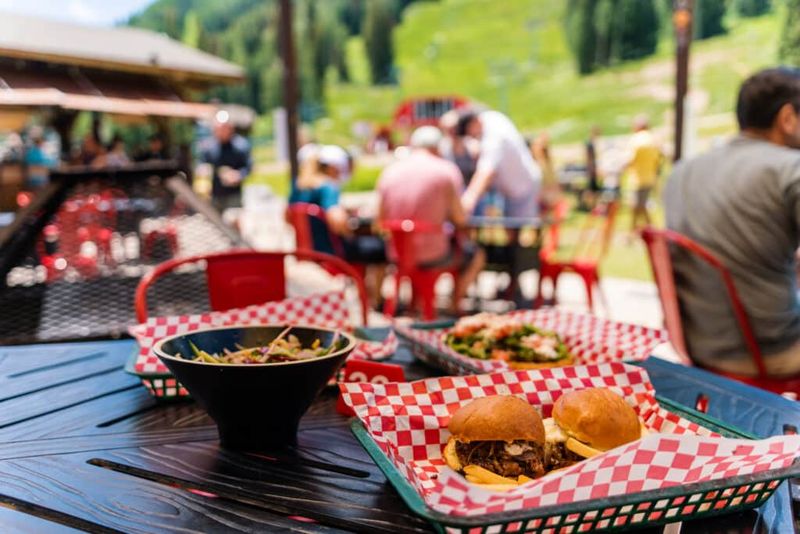 Sunset Deck at Purgatory Resort, Durango