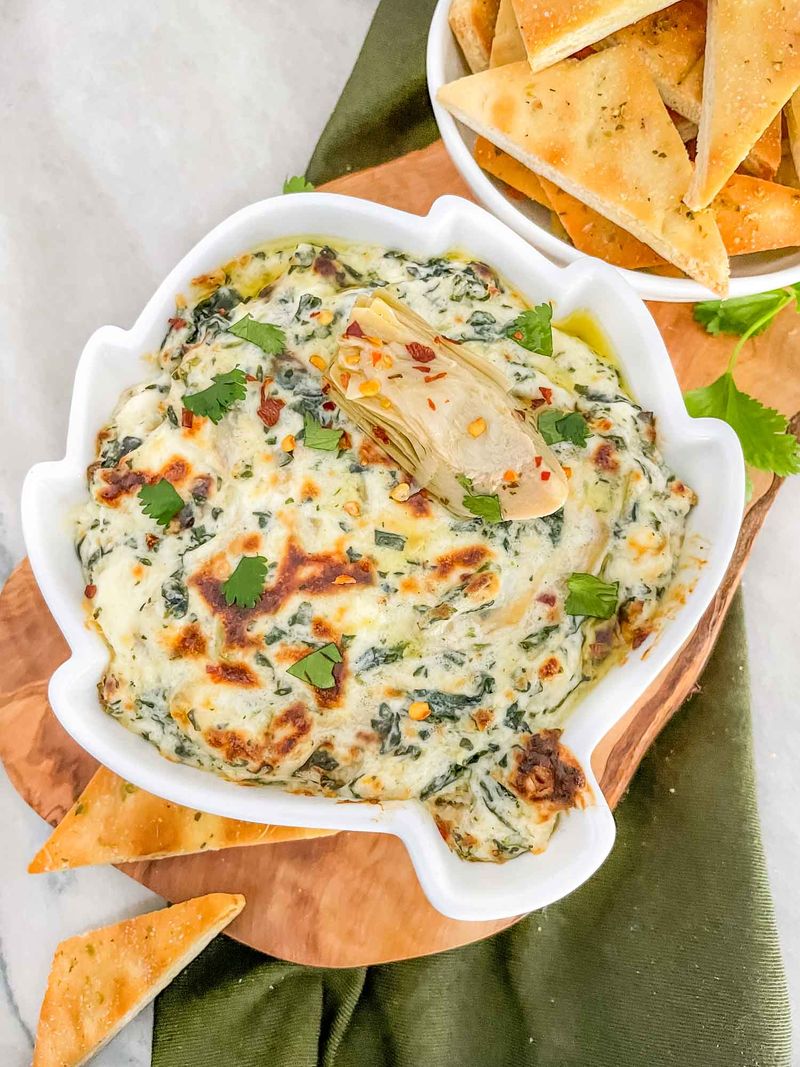 Warm Spinach Dip (Shortcut Version)