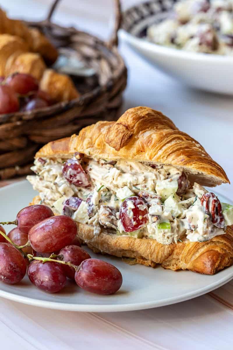 Chicken Salad on Croissant
