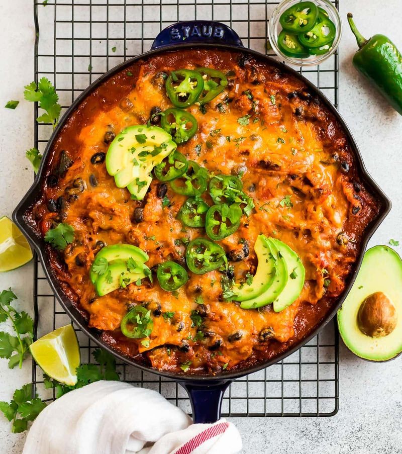 Enchilada Skillet (Deconstructed)
