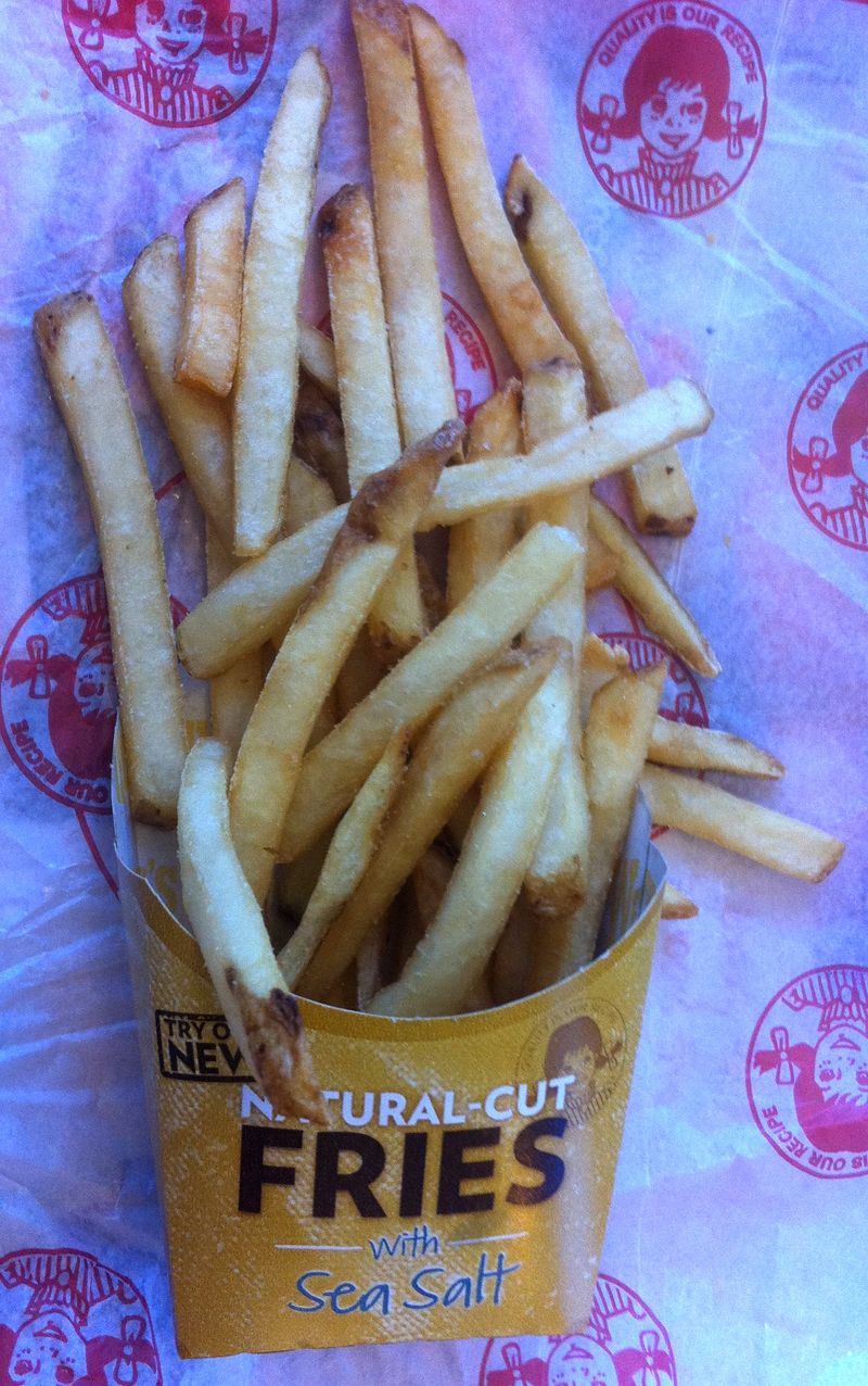 Natural-Cut Fries with Sea Salt