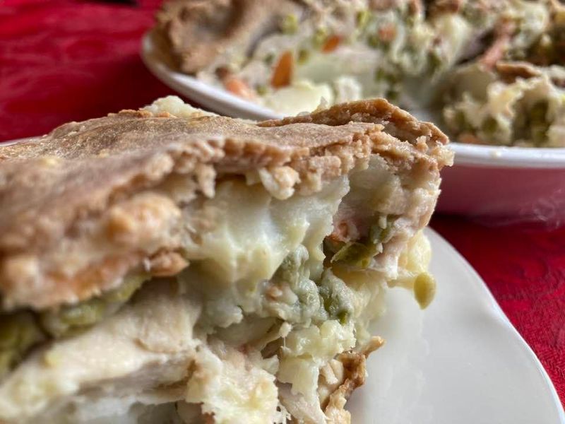 Chicken Pot Pie In Crust