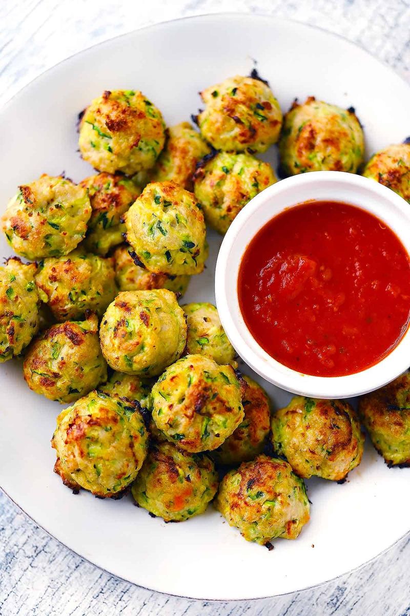 Chicken Zucchini Meatballs
