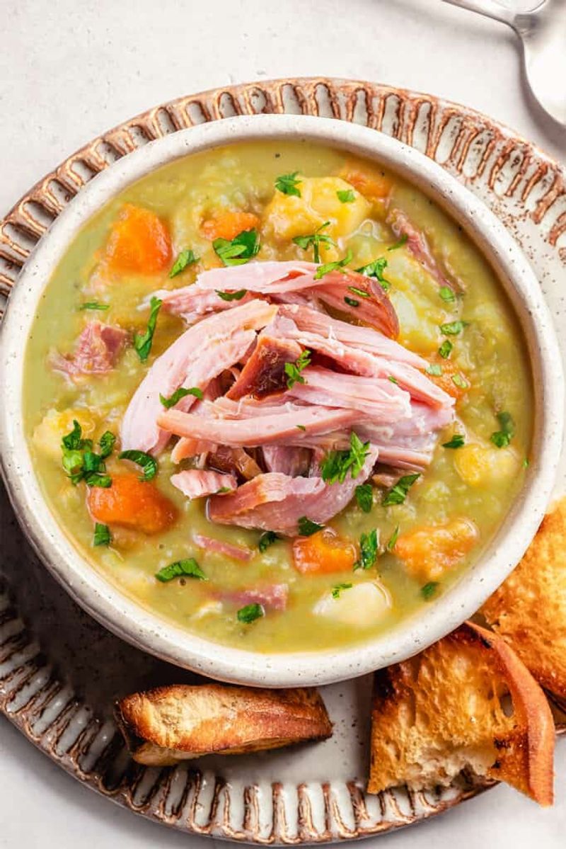Grandma’s Split Pea with Ham Hock