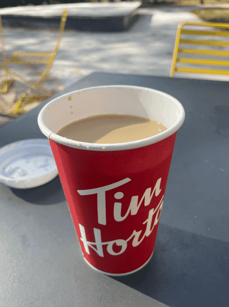 Tim Hortons Double Double