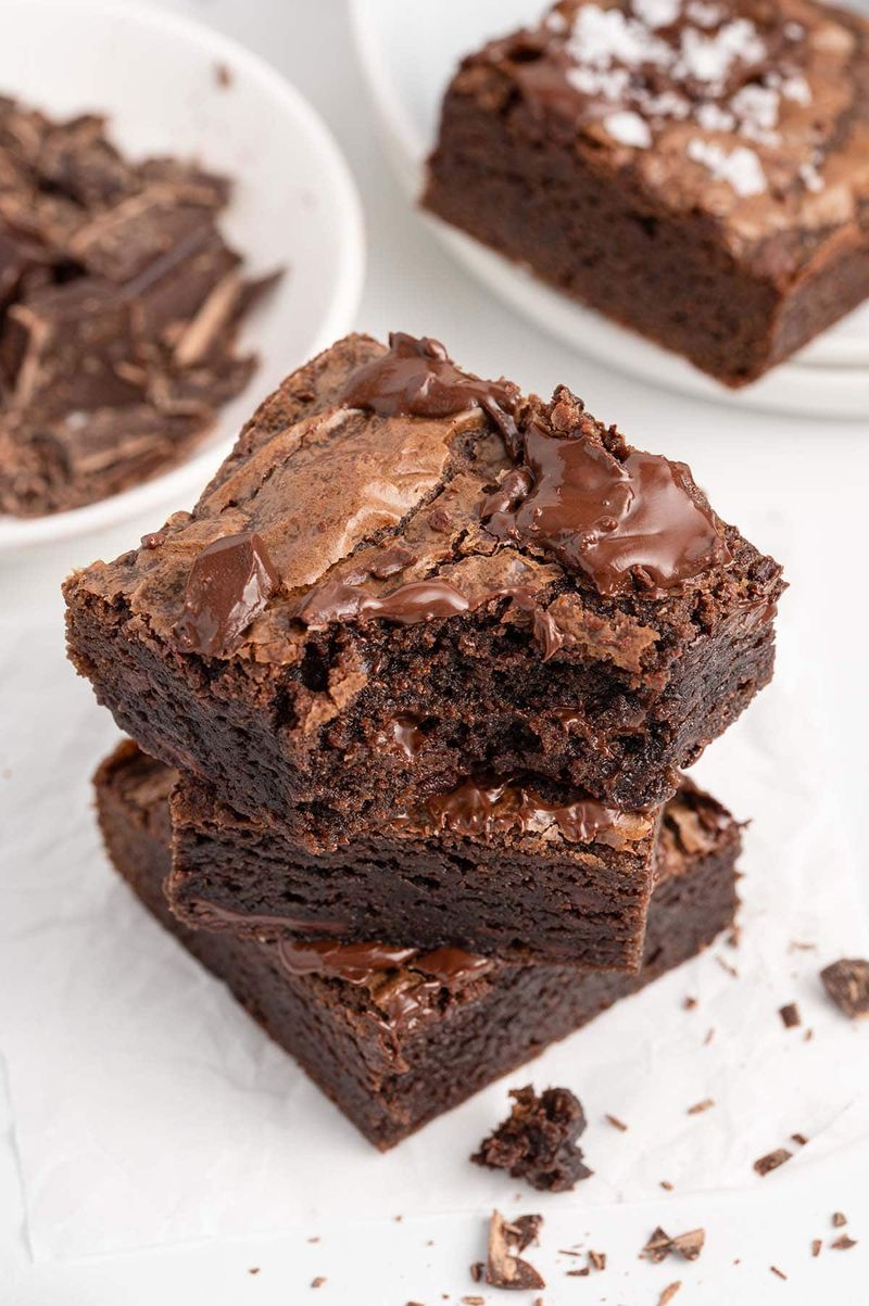 Chewy Box-Mix Upgrade Brownies
