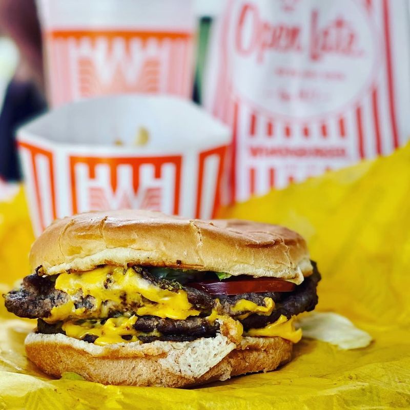 1) Whataburger — Triple Meat