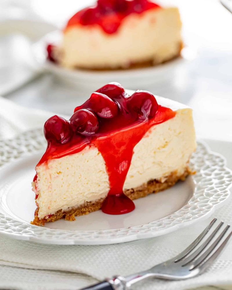 Cherry-Topped Cheesecake
