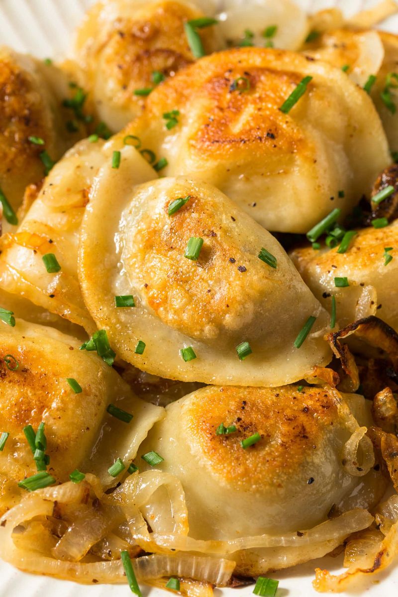 Cabbage Pierogi with Brown Butter