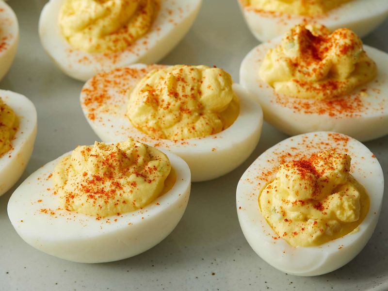 Deviled eggs (quick version)