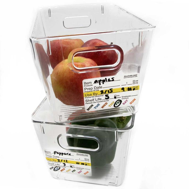 Stickers and stock rotation