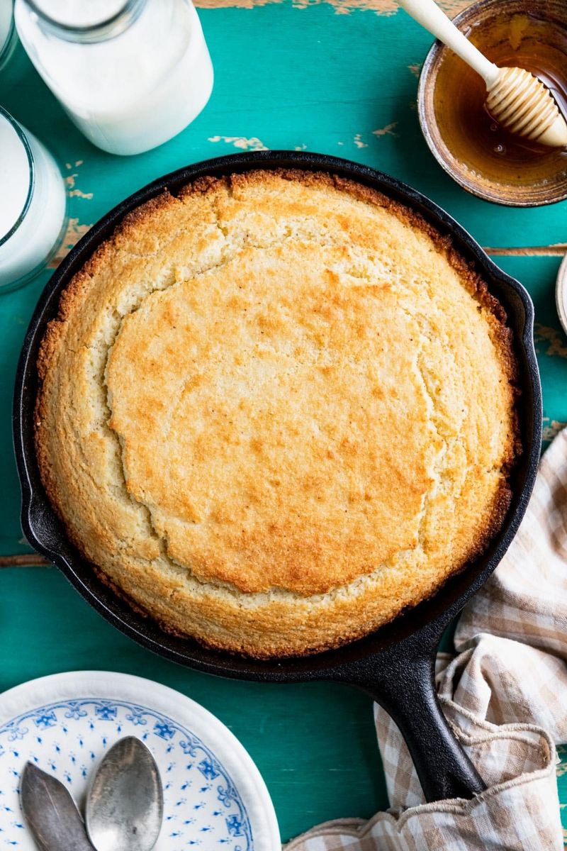 Cast-Iron Cornbread With Crispy Edges