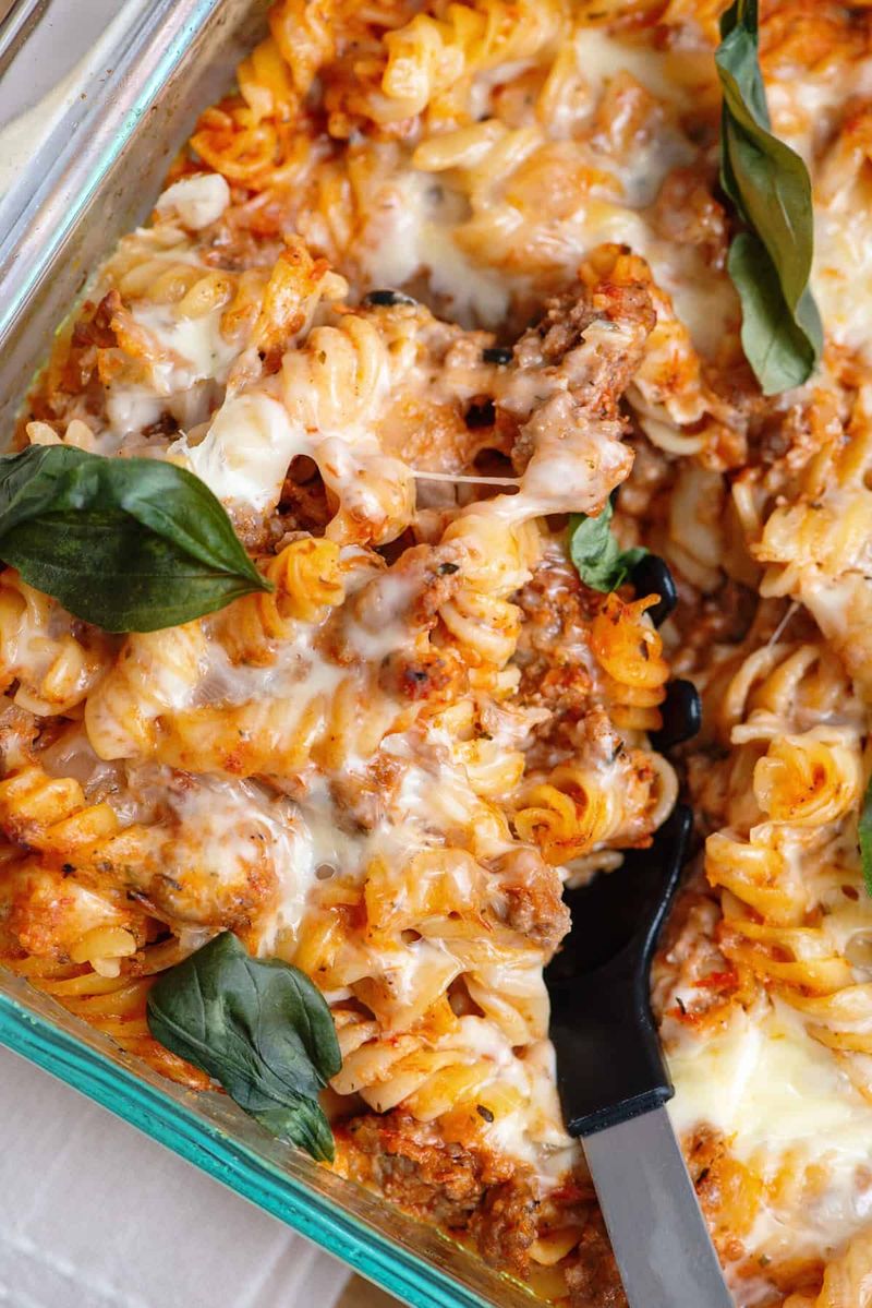 Baked Rotini Casserole