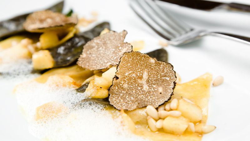 Suspiciously cheap truffle dishes