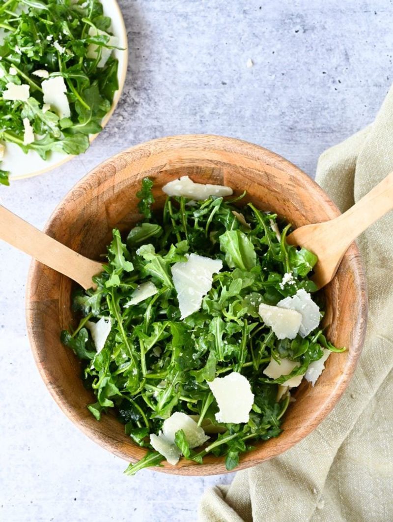 Lemon Parmesan Arugula Salad