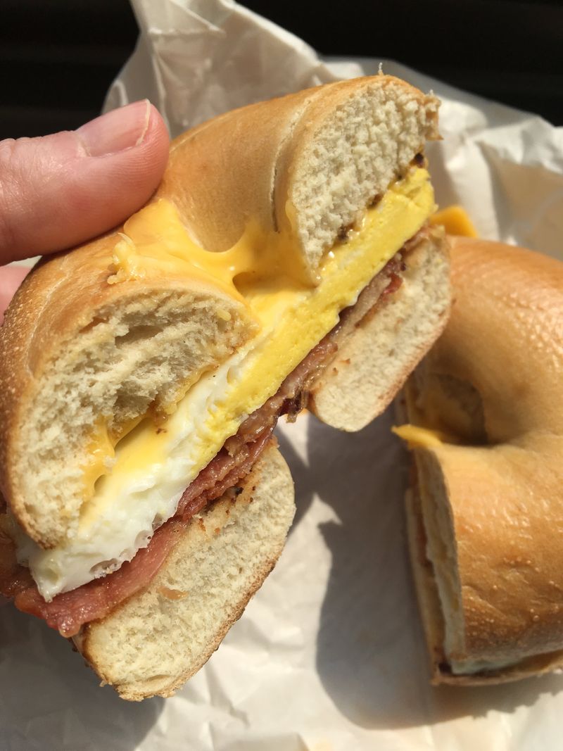 Dunkin’ Bacon, Egg & Cheese on Bagel