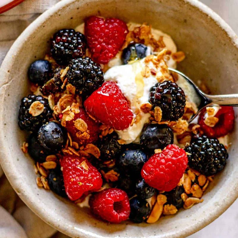 Greek Yogurt With Berries