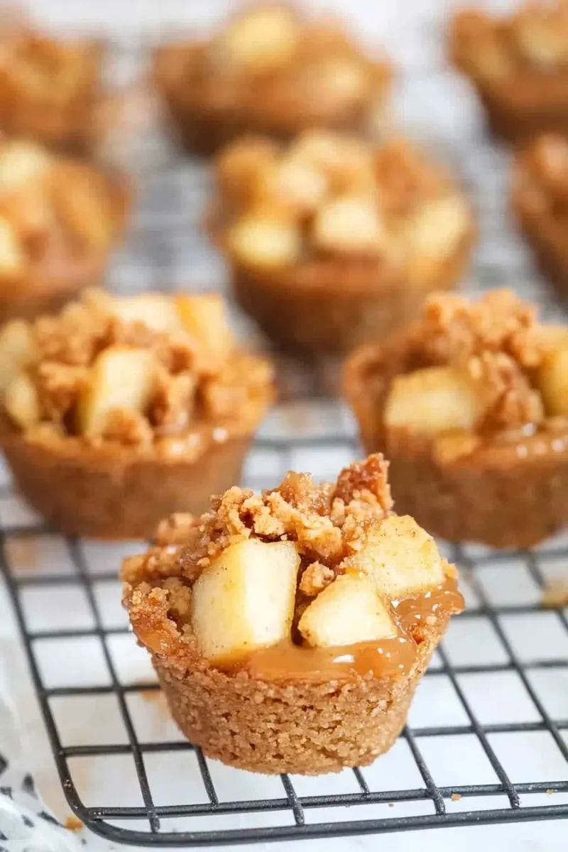 Mini Apple Crisp Cups