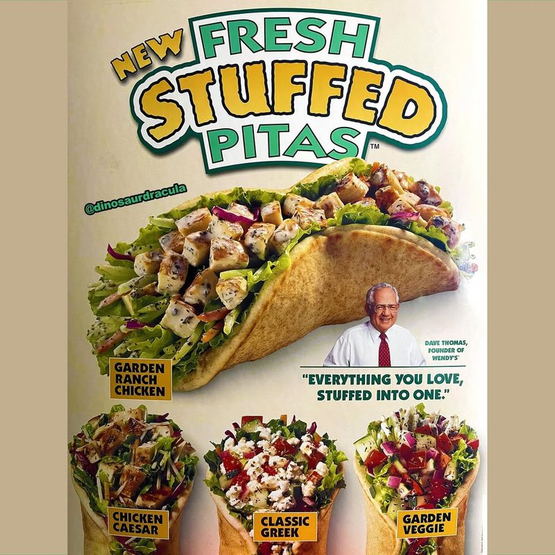 Wendy's SuperBar Pita