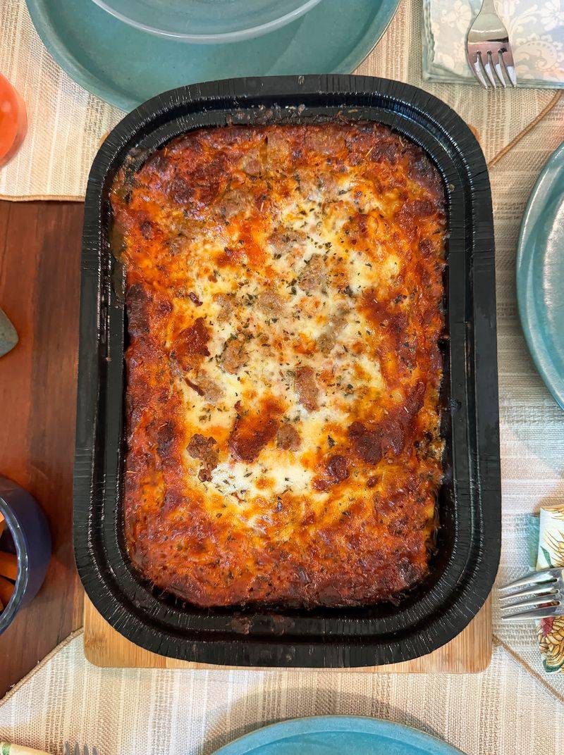 Costco Kirkland Signature Italian Sausage Lasagna